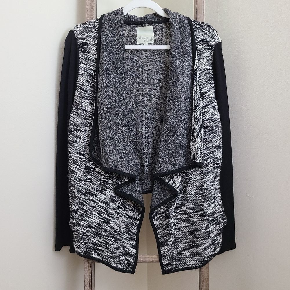 ⭐️40% Off⭐️ Olive & Oak Marl Knit Open Cardigan